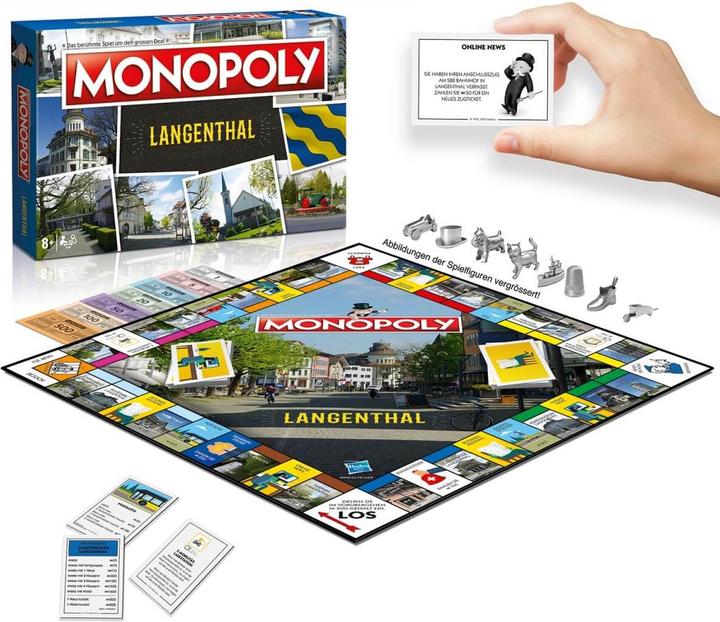 Actual product image Unique Monopoly Langenthal (German)