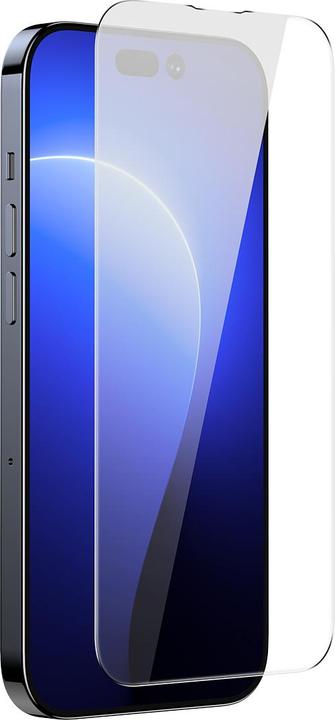 Image du produit Baseus Tout-verre Crystal Tempered Glass EasyStick Film iP14 (Pack de 2) (2 pièce(s), Apple iPhone 14 Pro)