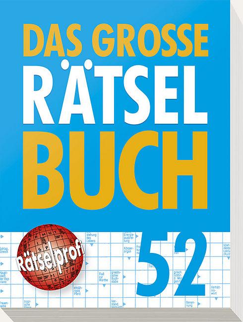Produktbild Das grosse Rätselbuch Band 52 (Deutsch)