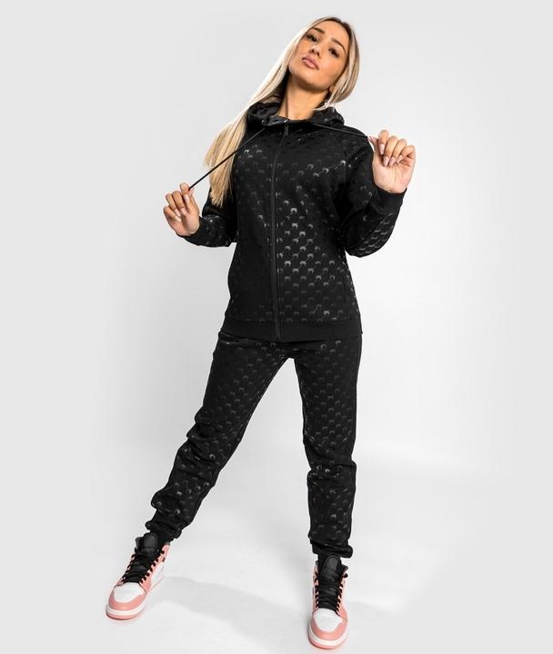 Venum Monogram Hoodie - Black/Pink Gold - S (S)
