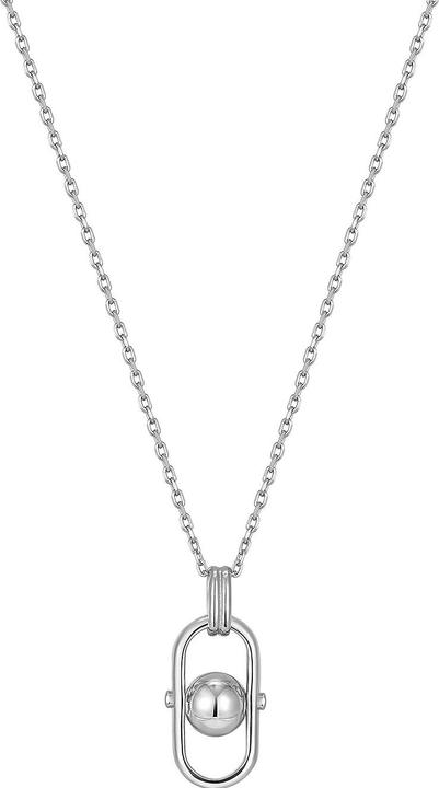 Ania Haie N045-03H Spaced Out Damen Halskette, verstellbar (Plata Esterlina 925, 45 - 50 cm)