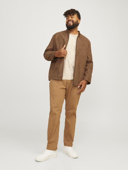 Immagine prodotto Jack & Jones Giacca in ecopelle taglie forti Giacca in ecopelle (4XL)