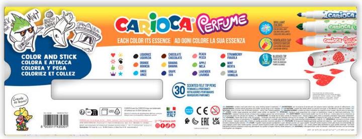 Image du produit Carioca Set de 30 feutres Perfume (Multicolore, 30 x)