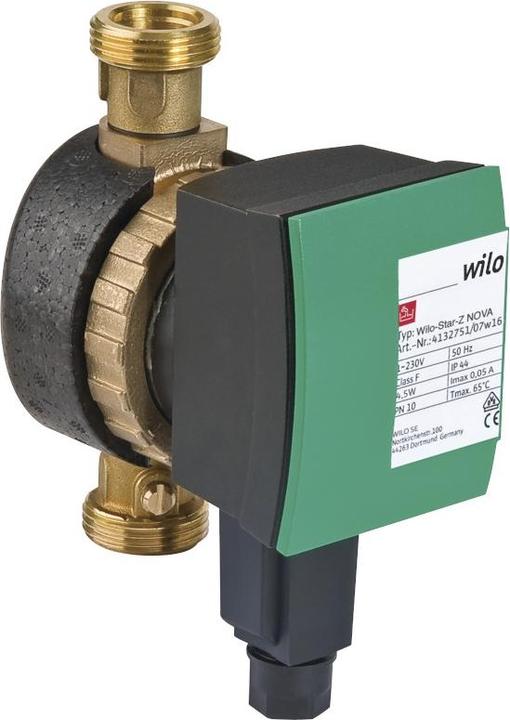 Immagine prodotto Wilo Pompa CWU Star-Z Nova A (4132761) (Pompa per acqua pulita)