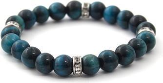 Beneto Kerosene tiger eye bead bracelet MINK122 / 17 - Length: 19 cm (19 cm)