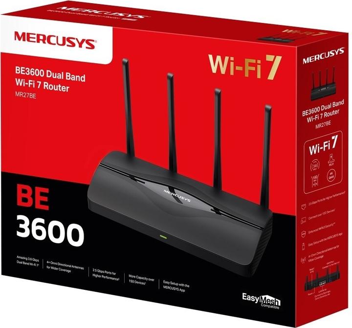 Image du produit Mercusys BE3600 Dual-Band Wi-Fi 7 Router
