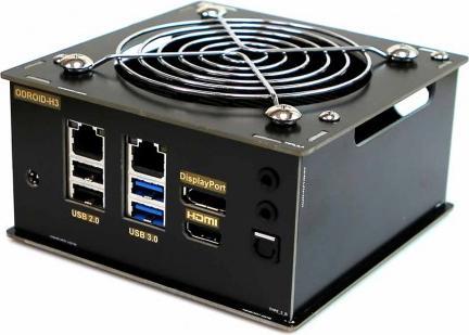 Actual product image Odroid Type 2 case for ODROID-H3/H3+