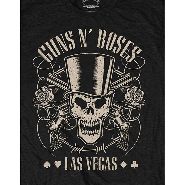 Produktbild Universal Textiles Top Hat Skull & Pistols Las Vegas TShirt (XL)