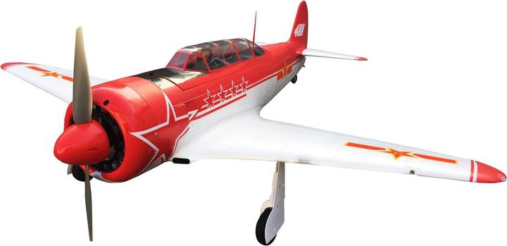 Actual product image Amewi Warbird YAK - 11 1450 mm, Red/White PNP (Warbird)