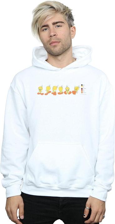 Image du produit Looney Tunes - Sweat à capuche TWEETY PIE COLOUR CODE - Homme (M)