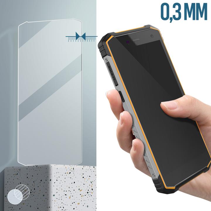 Actual product image Avizar Hardened 9H screen film (1 Piece, Hammer Energy 2)