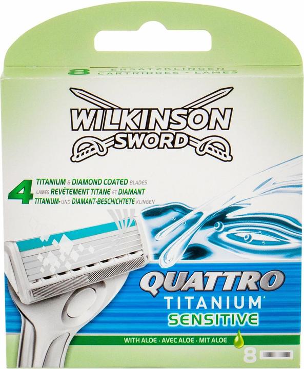 Image du produit Wilkinson Quattro Titanium Sensitive (8 x)