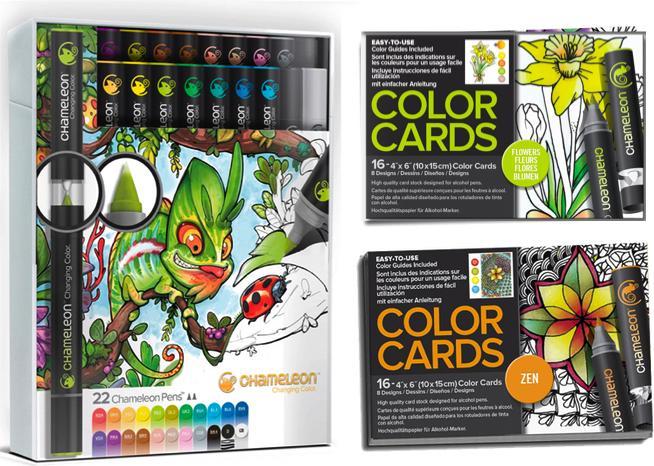 Image du produit Chameleon Pen 22er Set & Card Bundle (22 x)