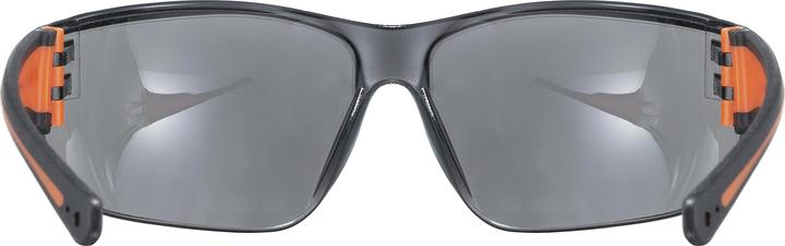 Actual product image Uvex Sports Sportstyle 204 (Black Orange, mirror silver (S3))