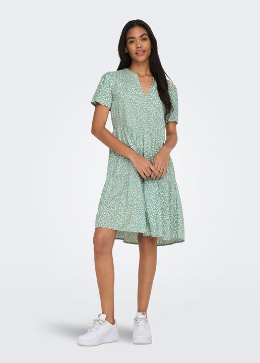 Produktbild Only V-Ausschnitt Kleid mit kurzen Ärmeln (L)
