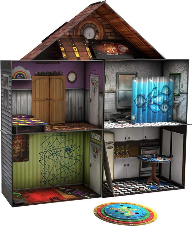 Produktbild Thinkfun Kennerspiel Escape the Room – Das verfluchte Puppenhaus (Italienisch)