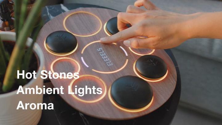 Actual product image Eleeels Hot-Stone-Massage