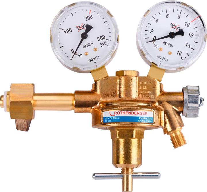 Actual product image Rothenberger Industrial Sauerstoff-Druckminderer DIN 8546