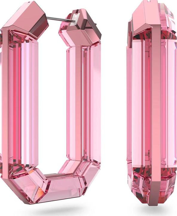 Actual product image Swarovski Lucent Creoles Pink (Swarovski Metal)