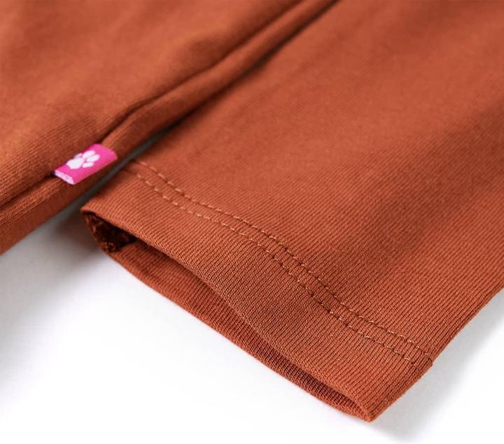 Immagine prodotto VidaXL Camicia da bambino a maniche lunghe Cognac 92,Materiale: 95 % cotone. 5 (92)