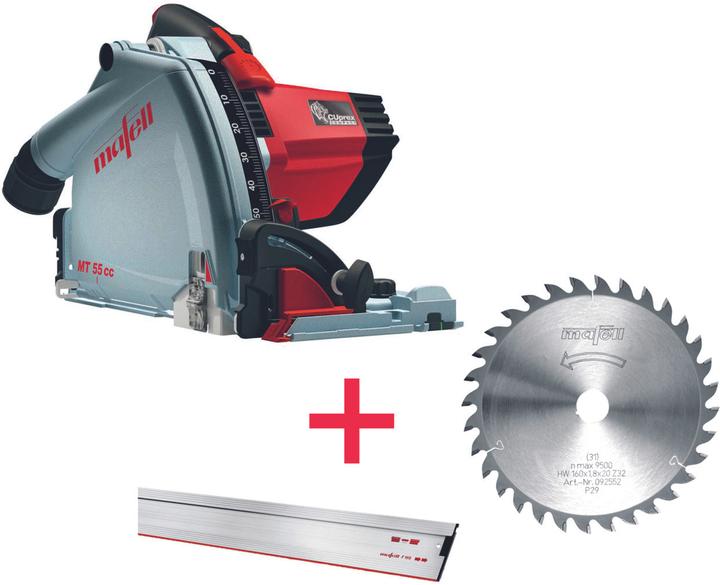 Produktbild Mafell Tauchsäge MT 55 cc MidiMAX (Aktionsset)