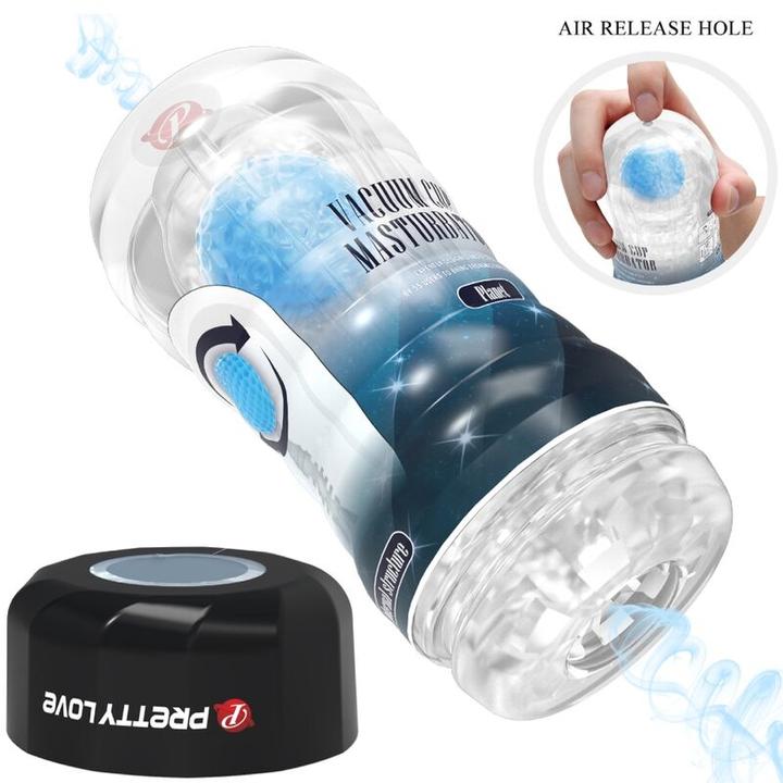 Actual product image Pretty Love Planet Blue Masturbator Sleeve
