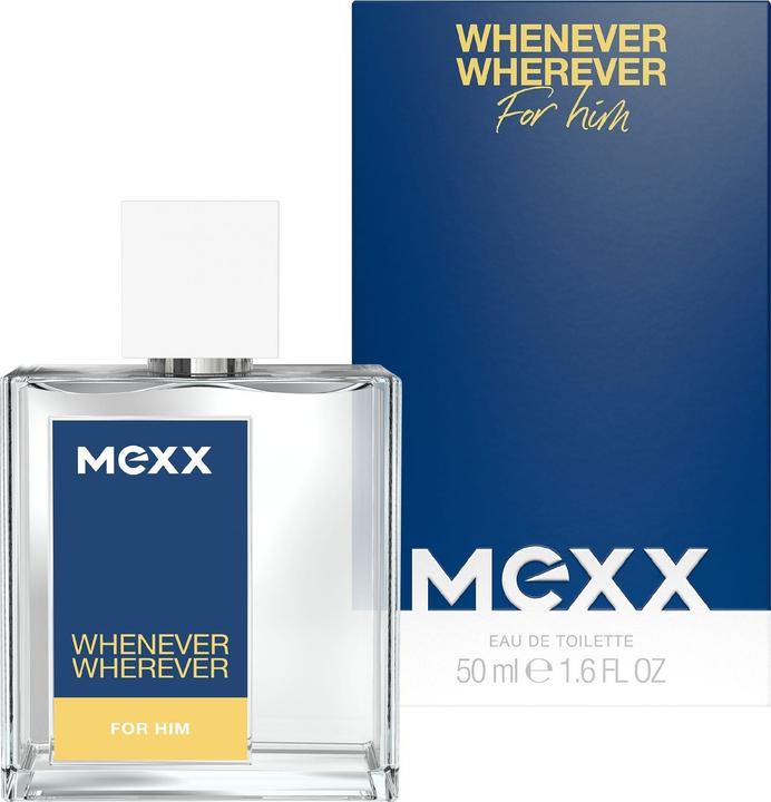 Actual product image Coty Whenever Wherever For Him Eau De Toilette Spray 50ml (Eau de toilette, 50 ml)
