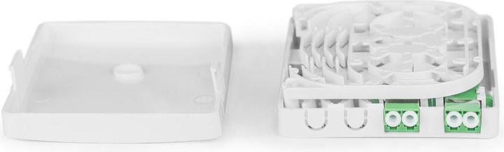 Image du produit Digitus Prise FTTH avec 2x adaptateurs LC (APC) DX Montage mural
