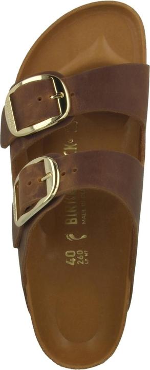 Actual product image Birkenstock Arizona Big Buckle Oiled Nubuck Leather Narrow (40)
