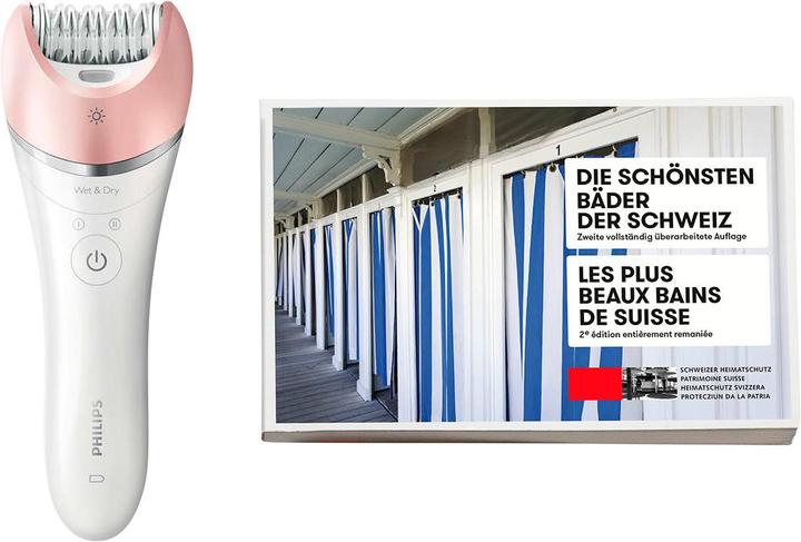 Philips Satinelle Advanced Wet&Dry BRE640/00 + Le vasche più belle della Svizzera