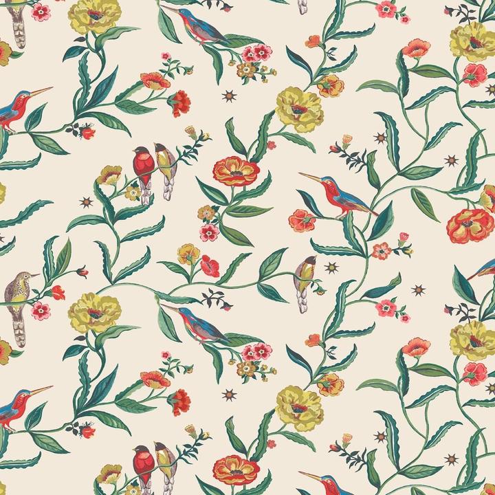 Cath Kidston Tapete Vögel (53 x 1000 cm)