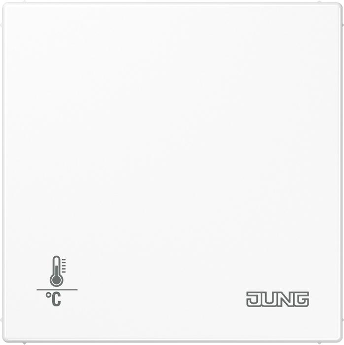Produktbild JUNG Raumtemperaturregler UP LS KNX aws glz LS2178ORTSWW
