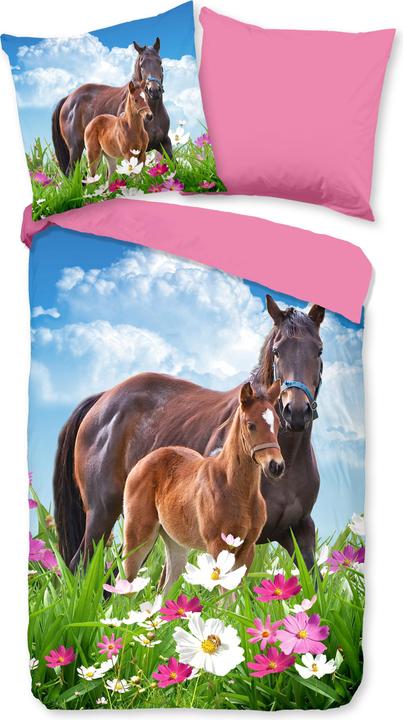 Image du produit Good Morning Dora (Set de linge de lit, 135 x 200 cm, 80 x 80 cm)