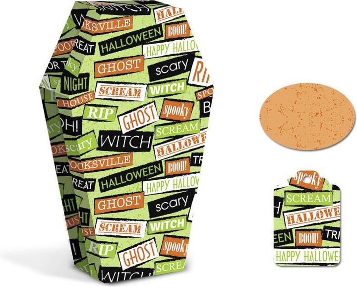 Produktbild Ursus Geschenkbo Halloween Spooky 3 (Geschenkbox, 6 x)