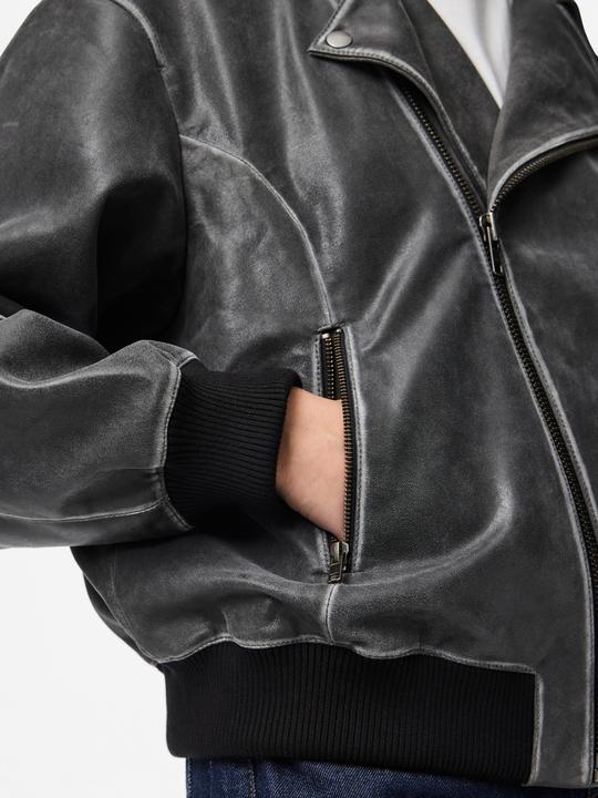 Actual product image Pieces PCFEMMA Lederjacke (M)