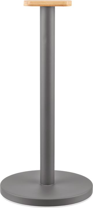 Alessi MATTINA kitchen roll holder dark grey