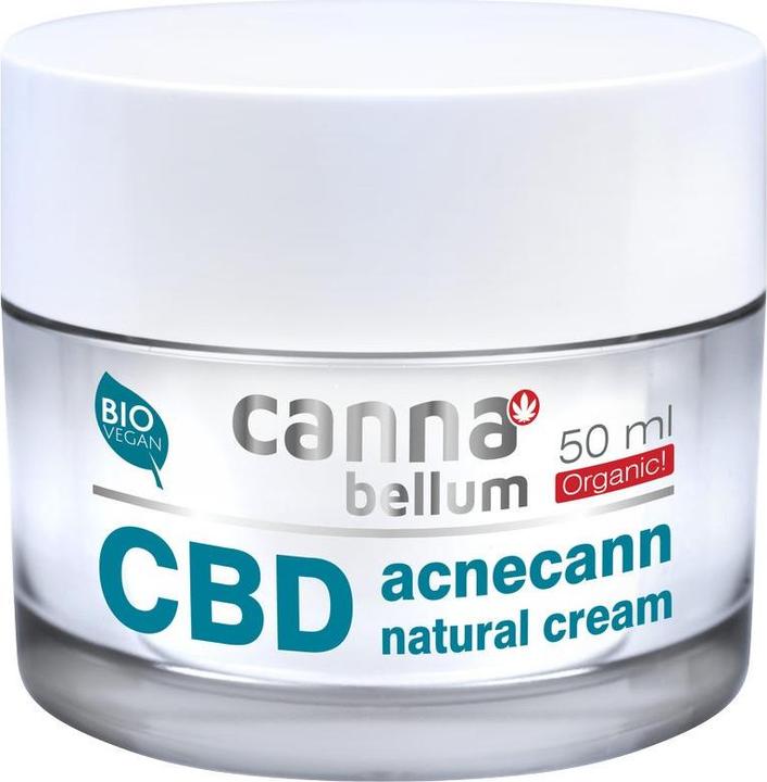 Immagine prodotto Cannabellum CBD Hautcreme gegen Akne 50 ml (50 ml, Crema notte)