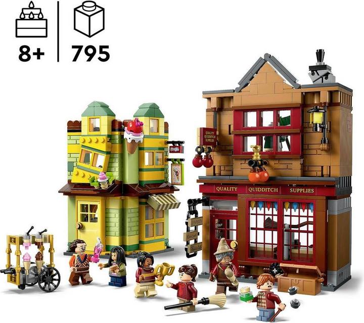 Immagine prodotto LEGO 76452 ® HARRY POTTER™ Qualität für Quidditch & Fortescues Eissalon (76452, LEGO Harry Potter)