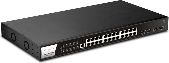 Image du produit Draytek VigorSwitch P2280X : 24 ports PoE (28 Ports)
