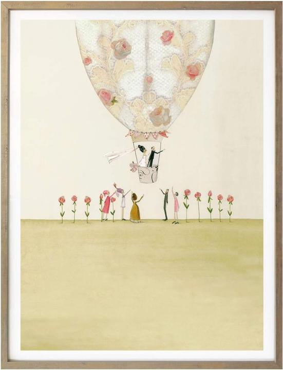 Image du produit Trenddeko Ballon de mariage (40 x 50 cm)