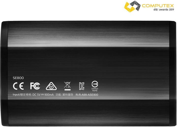 Image du produit Adata SE800 1000 Go Noir (1000 Go)