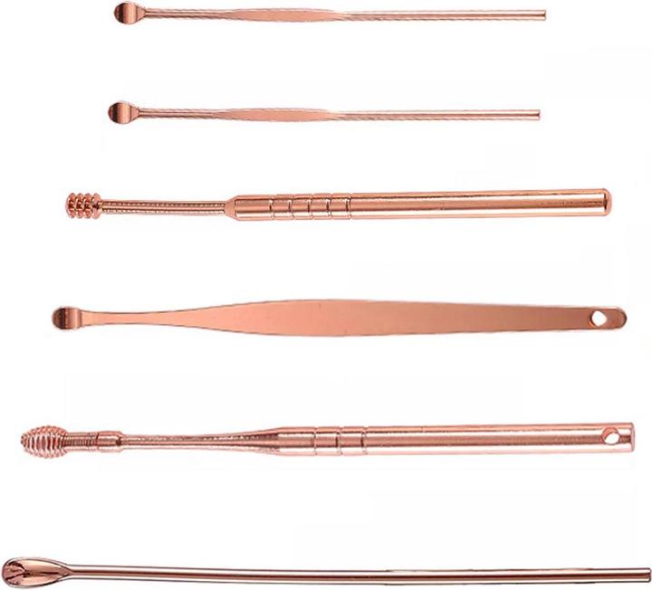 Immagine prodotto JTI Set per la pulizia delle orecchie - oro rosa