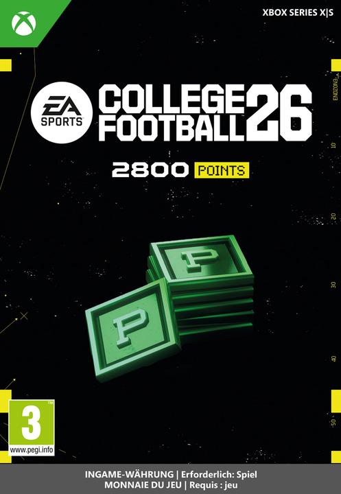 Microsoft XBOX College Football 26: 2800 Points Download Code (Windows)