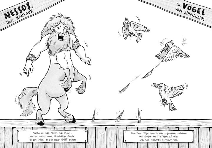 Produktbild Ich, Herakles, und meine grossen Heldentaten. Live aus dem alten Griechenland (Deutsch, Frank Schwieger, Ramona Wultschner, 2022)