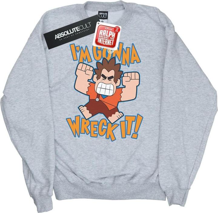 Disney Wreck It Ralph I'm Gonna Wreck It Sweatshirt (S)