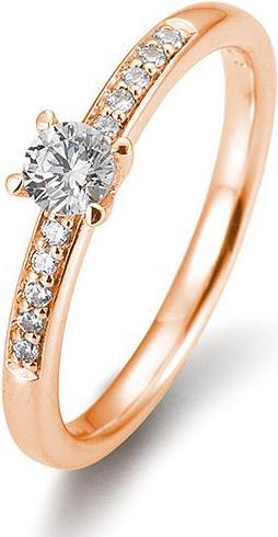 Breuning Verlobungsring Pavé (51, 750/18 K Gold)
