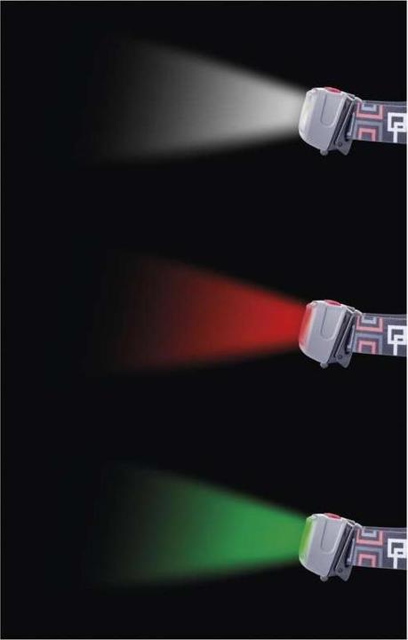 Produktbild Emos CREE LED + COB LED Stirnlampe P3531, 330 lm, 65 m, für 3x AAA (330 lm)
