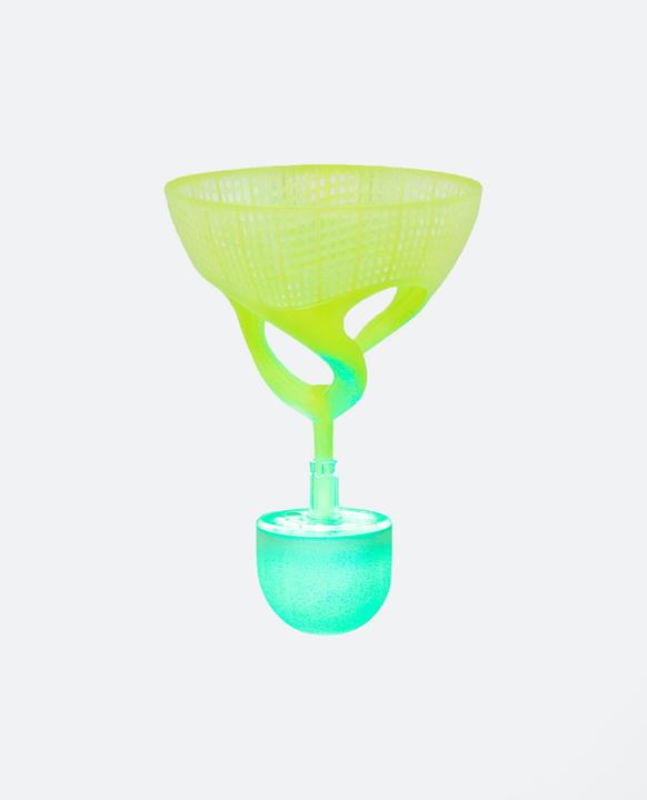 Image du produit Perfly Set Raquettes de Badminton Phosphorescentes Adulte Flex BR190 - Nuit Bleu/Jaune