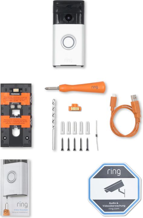 Actual product image Ring Video Doorbell 1 (App, Wi-Fi, Wireless, Cable)