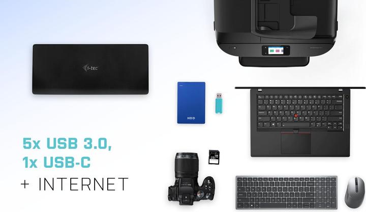 Produktbild iTec Quattro Display (USB-C, 12 Ports)